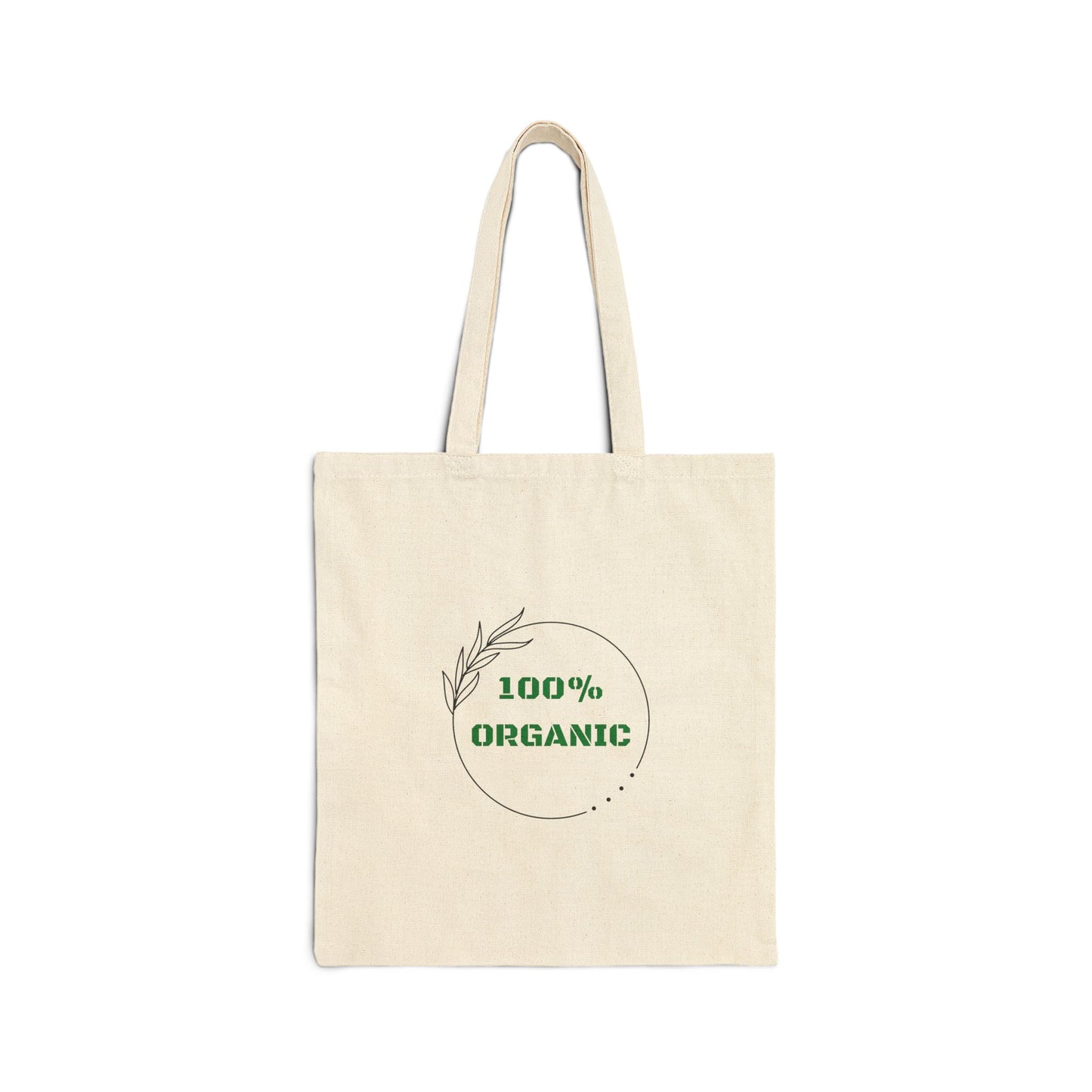 Cotton Canvas Tote Bag