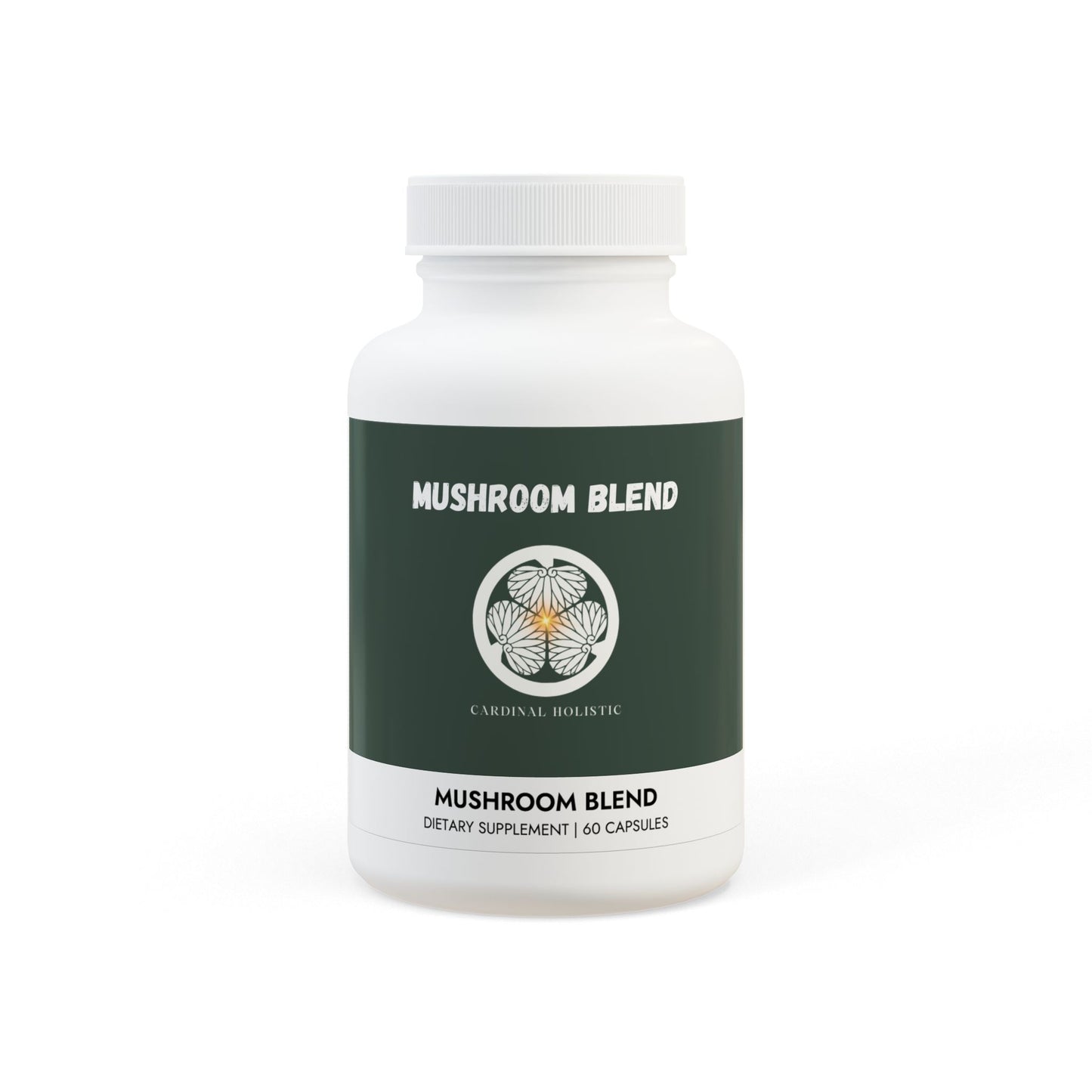 Mushroom Blend | Vegan, Non-GMO | 60 Veggie Capsules