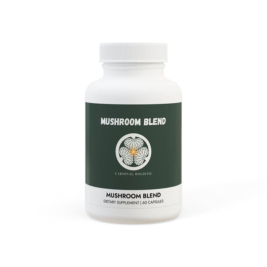 Mushroom Blend | Vegan, Non-GMO | 60 Veggie Capsules